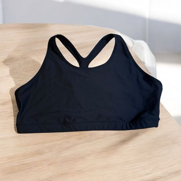 Old Navy Active Black Powersoft Sports Bra Size 4X Medium Support‎ - Picture 1 of 8
